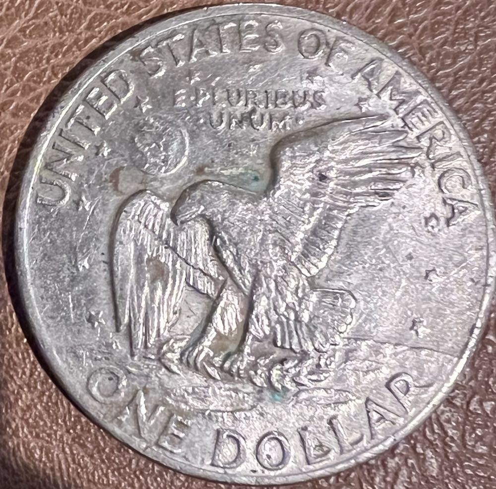 1972 (NM) - Eisenhower Dollar  coin collectible - Main Image 2