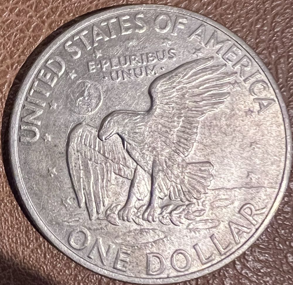 1972 (NM) - Eisenhower Dollar  coin collectible - Main Image 2