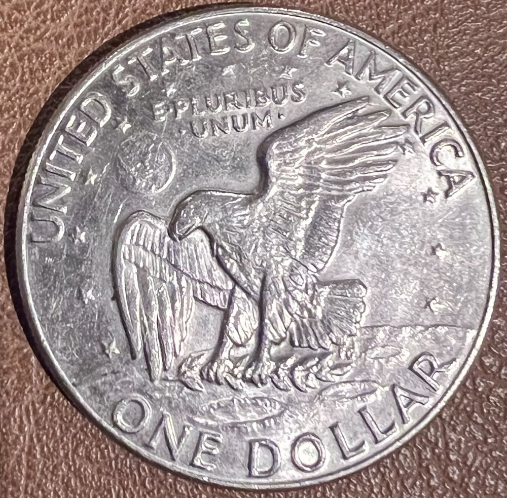 1977 D - Eisenhower Dollar  coin collectible - Main Image 2