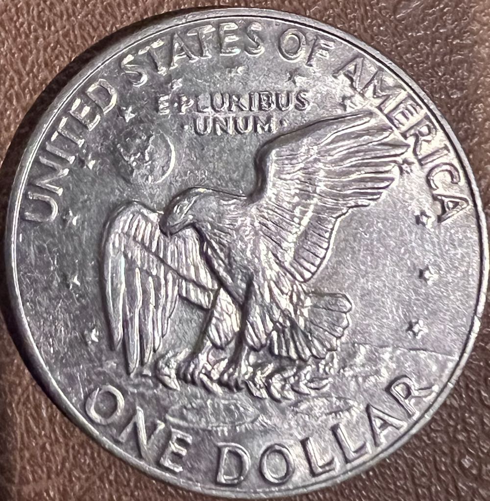 1977 (NM) - Eisenhower Dollar  coin collectible - Main Image 2