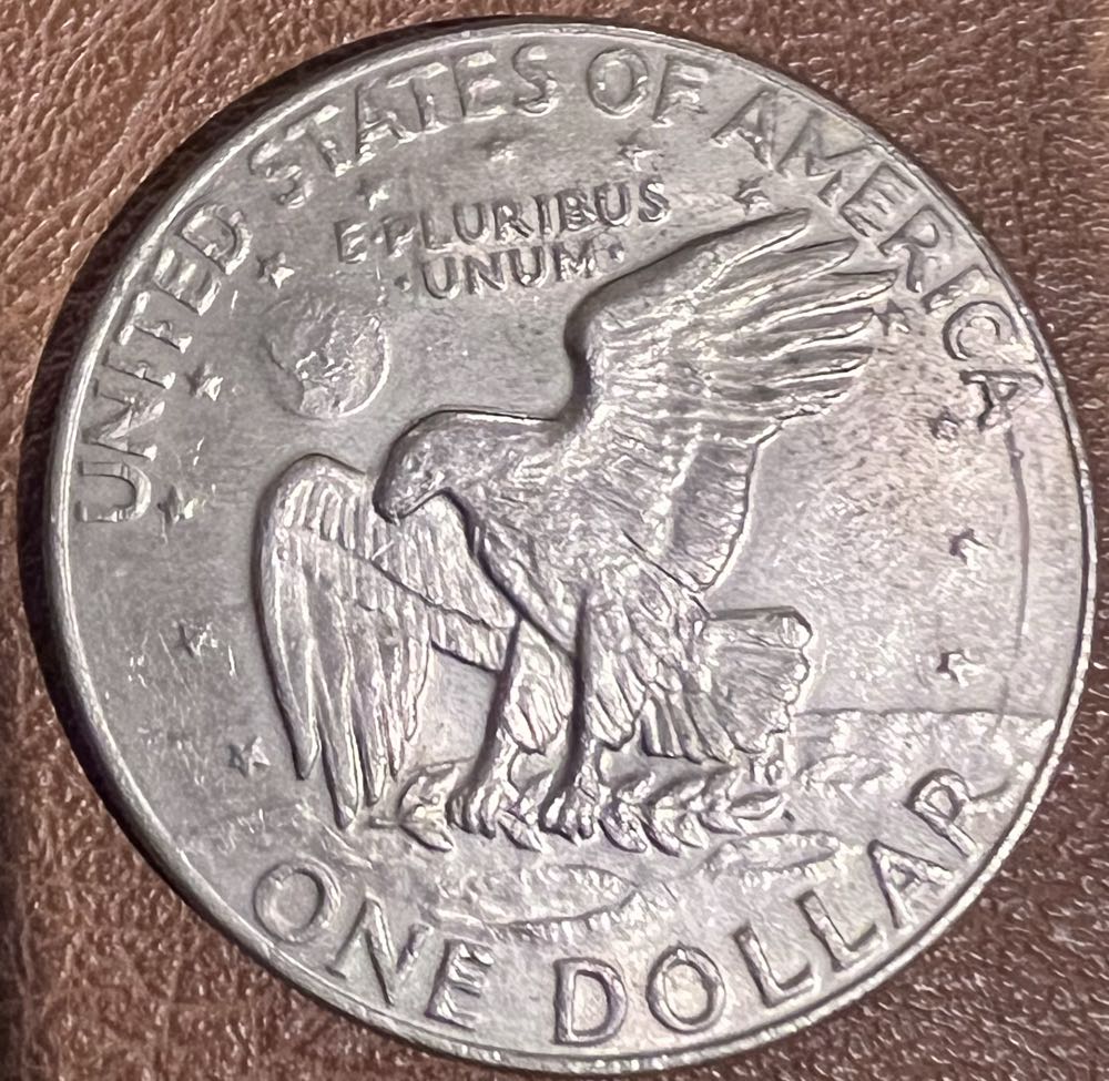 1977 D - Eisenhower Dollar  coin collectible - Main Image 2