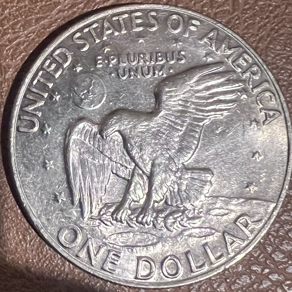 1974 (NM) - Eisenhower Dollar (Cased)  coin collectible - Main Image 2