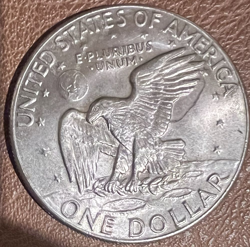 1974 D - Eisenhower Dollar  coin collectible - Main Image 2