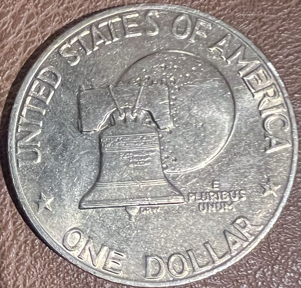 1976 (NM) - Eisenhower Dollar  coin collectible - Main Image 2