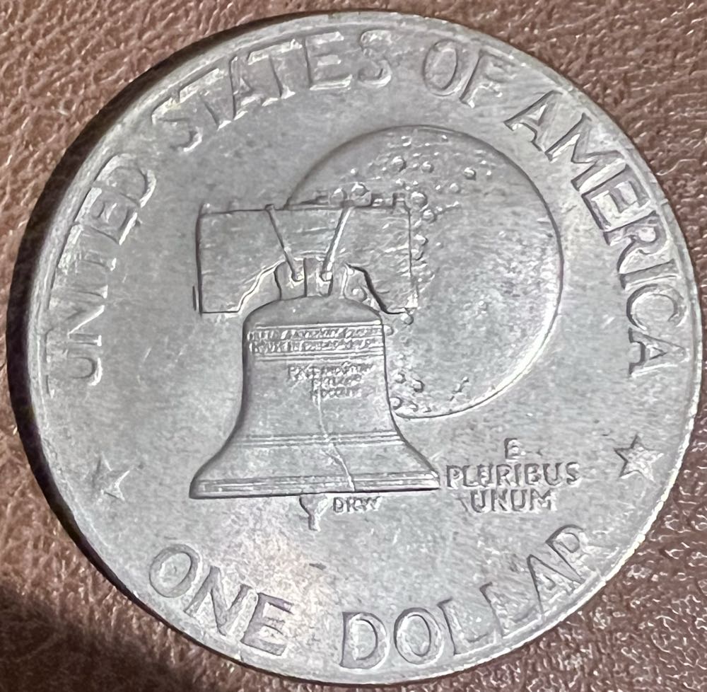 1976 D- Eisenhower Dollar  coin collectible - Main Image 2