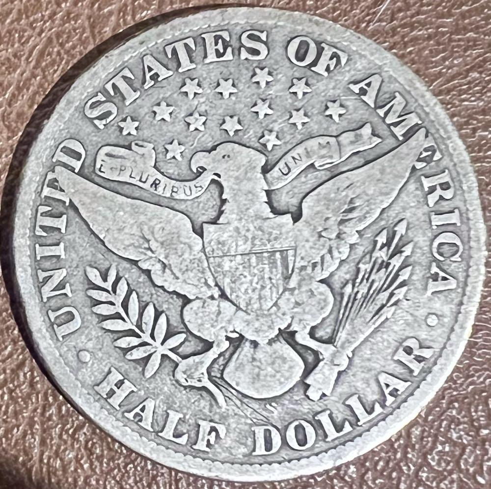 1910 (NM) - Barber Half Dollar  coin collectible - Main Image 2