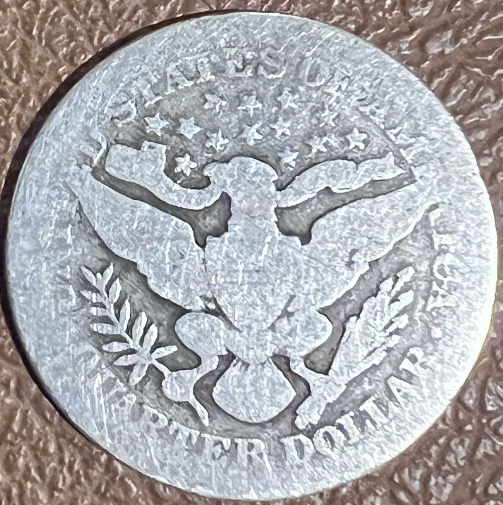 1893 (NM) - Barber Quarter  coin collectible - Main Image 2