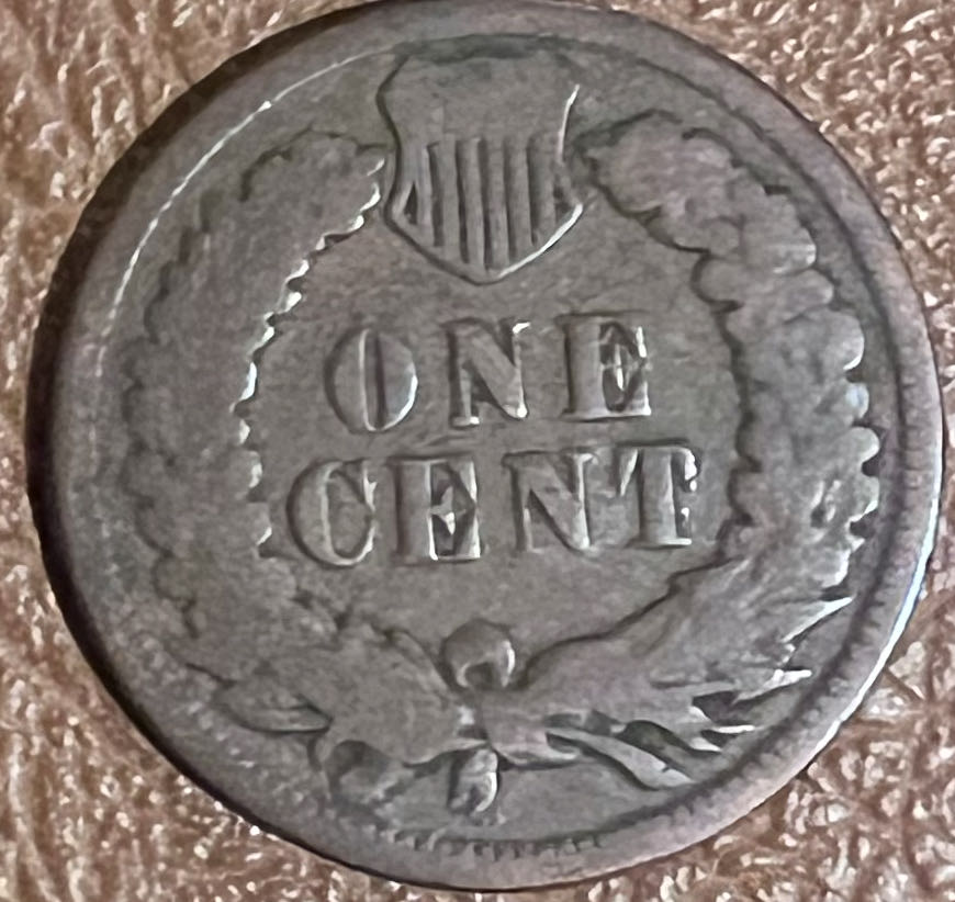 1893 (NM) - Indian Head Cent  coin collectible - Main Image 2