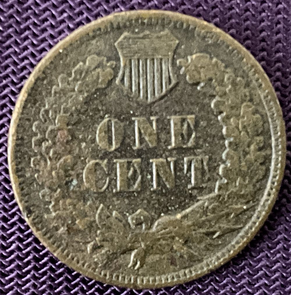 Penny 1902 Indian Head  coin collectible - Main Image 2