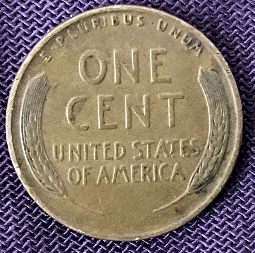 Penny 1938 Lincoln  3  coin collectible - Main Image 2