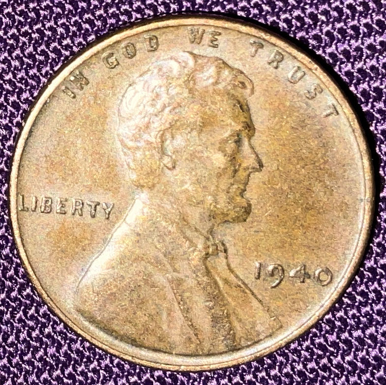 Penny 1940 Lincoln  1  coin collectible - Main Image 3