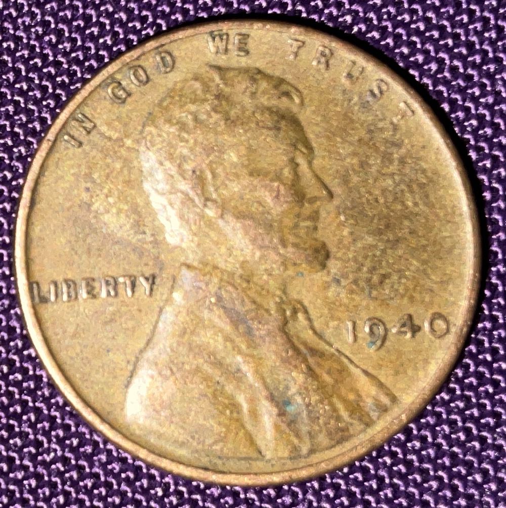 Penny 1940 Lincoln  coin collectible - Main Image 3