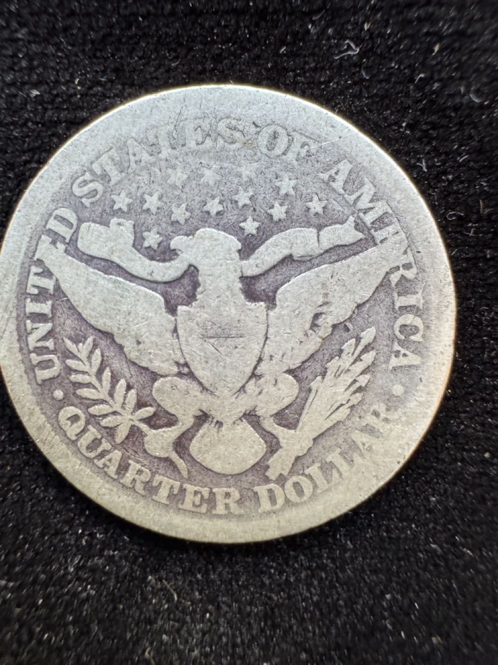 Barber Quarter  coin collectible - Main Image 2