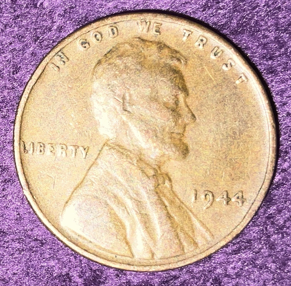 Penny 1944 Lincoln  6  coin collectible - Main Image 3