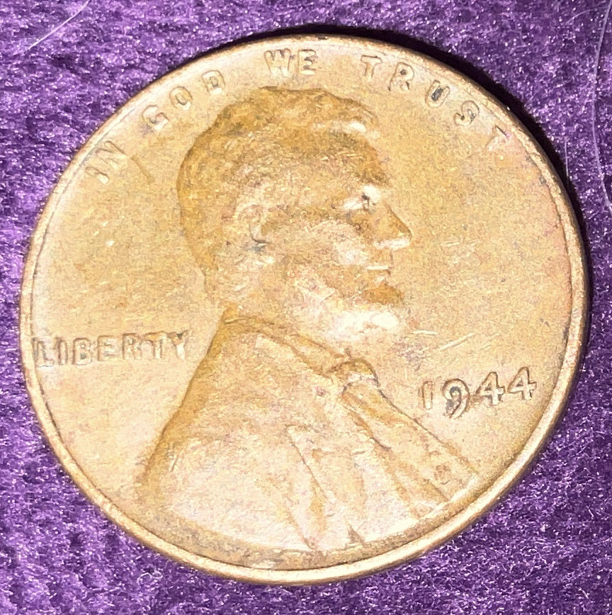 Penny 1944 Lincoln  9  coin collectible - Main Image 3