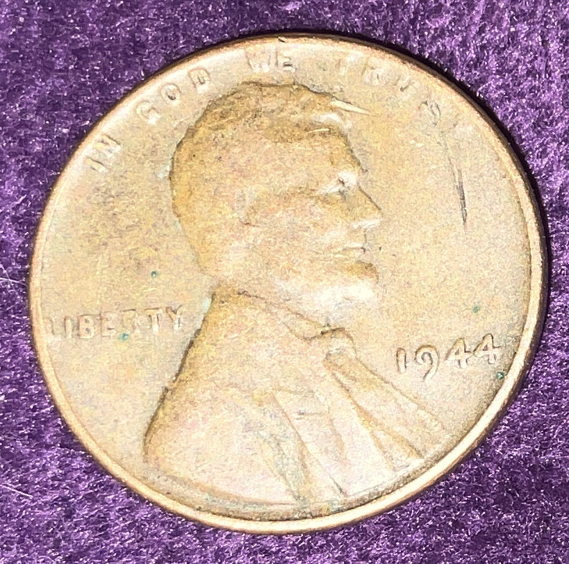 Penny 1944 Lincoln  10  coin collectible - Main Image 3