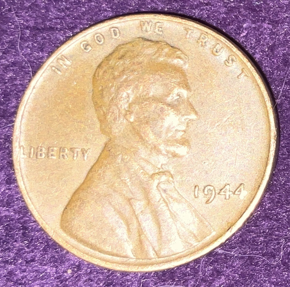 Penny 1944 Lincoln M.I.A.  coin collectible - Main Image 3