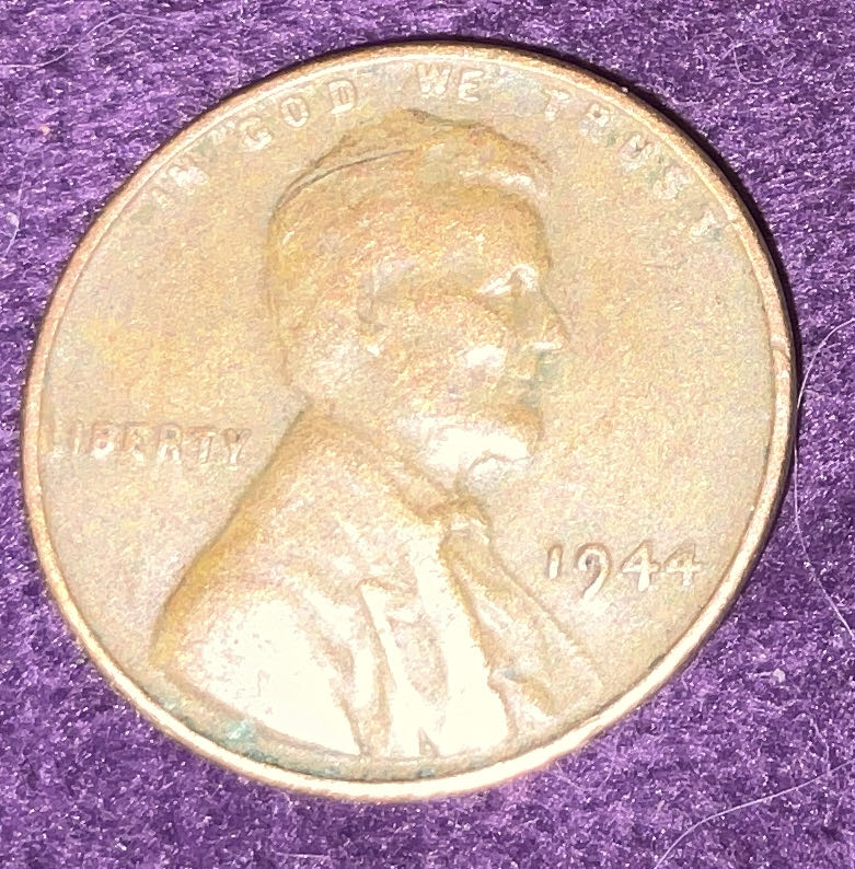 Penny 1944 Lincoln  14  coin collectible - Main Image 3