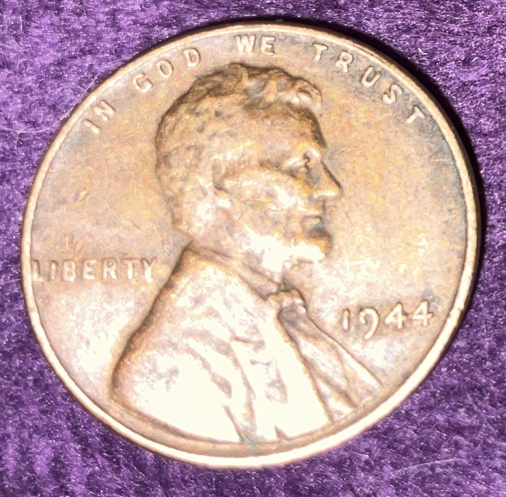 Penny 1944 Lincoln  15  coin collectible - Main Image 3