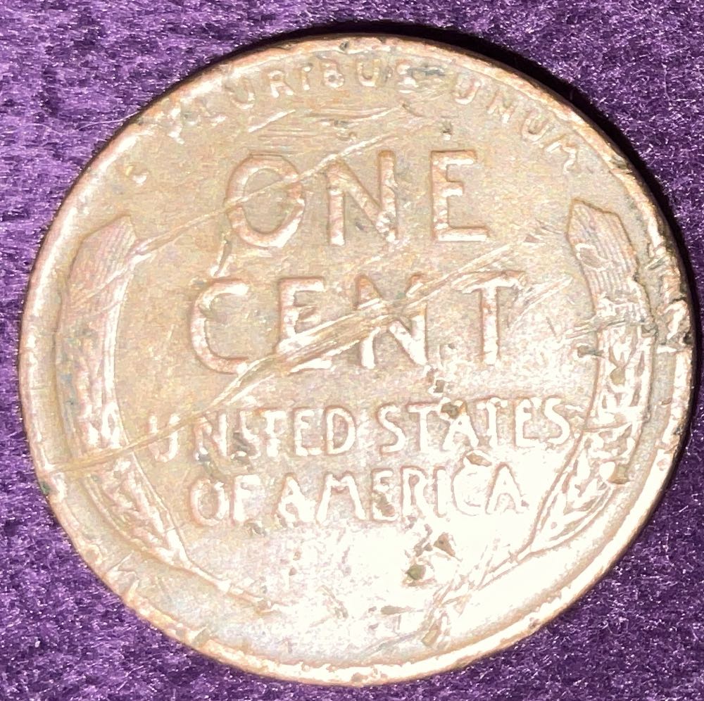 Penny 1944 Lincoln M.I.A.  coin collectible - Main Image 4