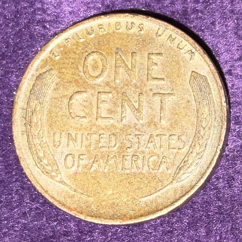 Penny 1944 Lincoln D 3  coin collectible - Main Image 4