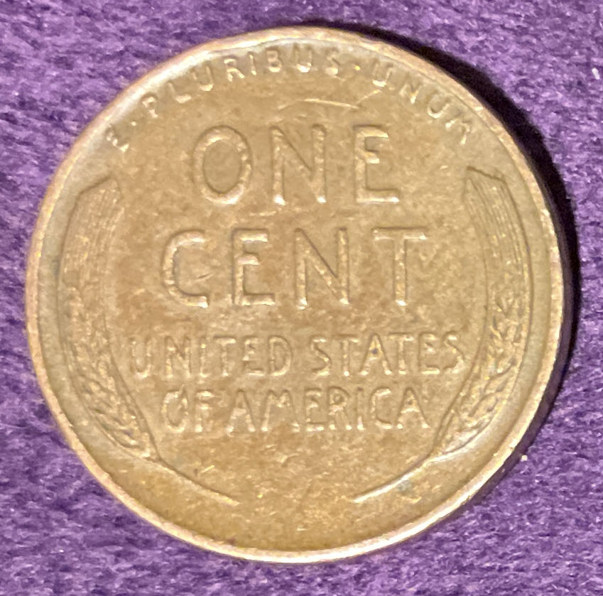 Penny 1944 Lincoln D 4  coin collectible - Main Image 2