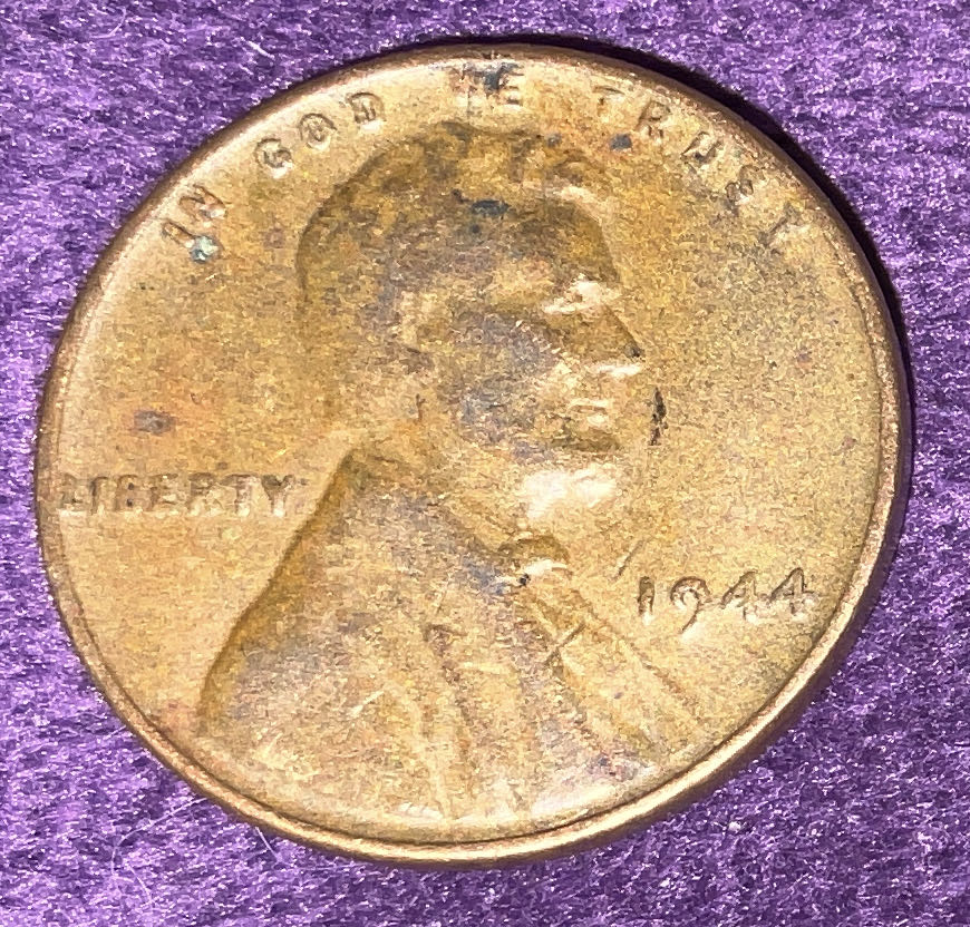 Penny 1944 Lincoln  1  coin collectible - Main Image 3