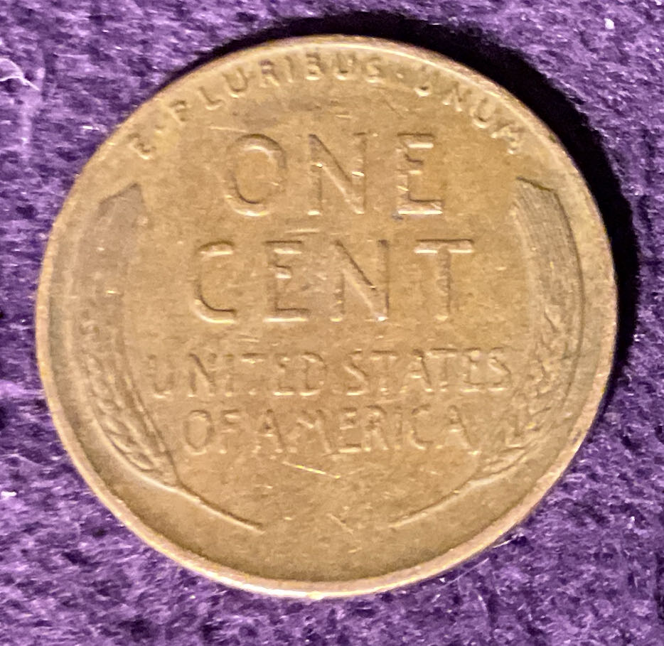 Penny 1944 Lincoln D 12  coin collectible - Main Image 2