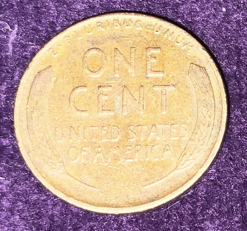 Penny 1944 Lincoln D 12  coin collectible - Main Image 4