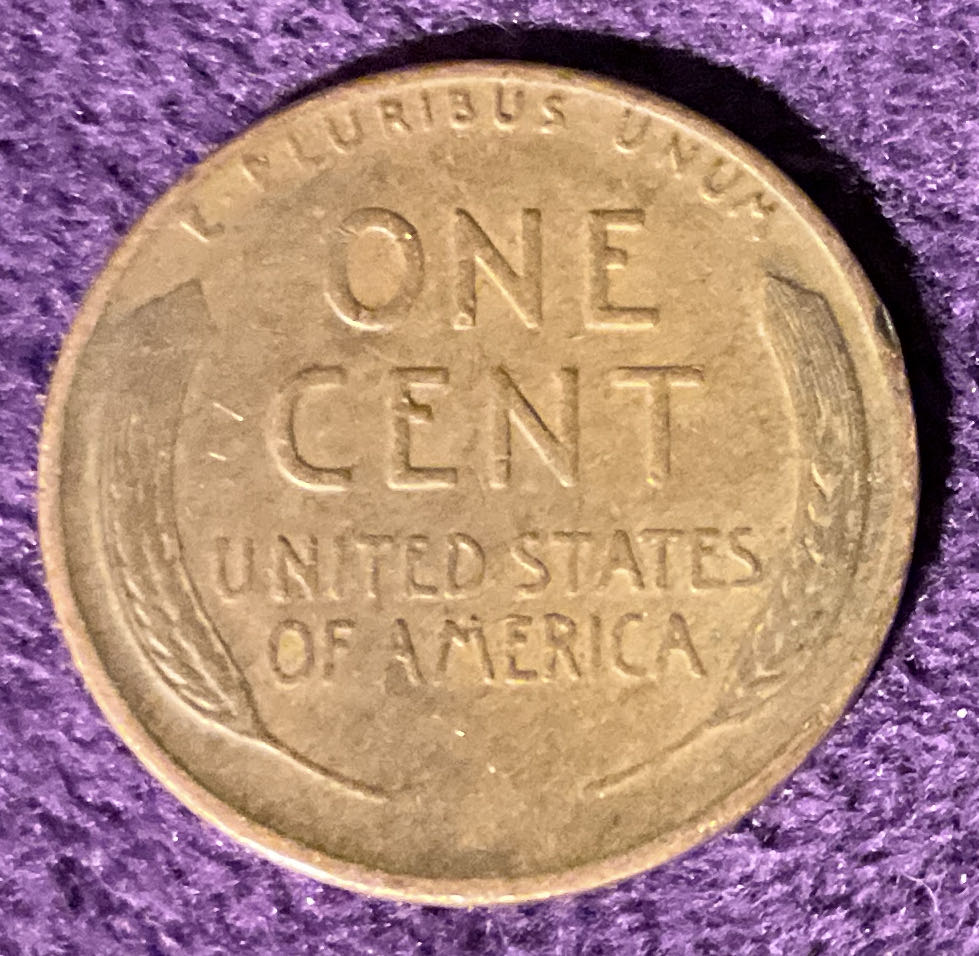 Penny 1944 Lincoln D 13  coin collectible - Main Image 2