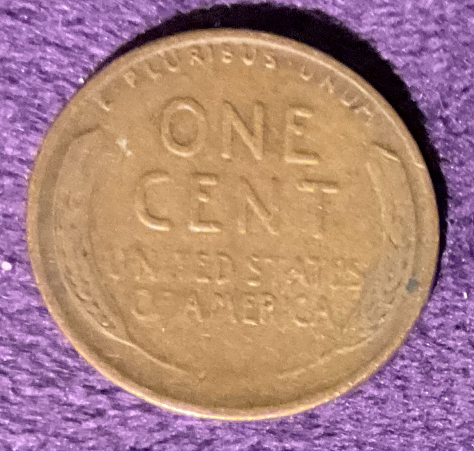 Penny 1944 Lincoln D 14  coin collectible - Main Image 2