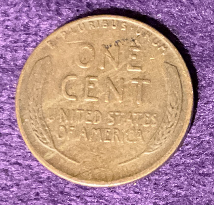 Penny 1944 Lincoln S 3  coin collectible - Main Image 2