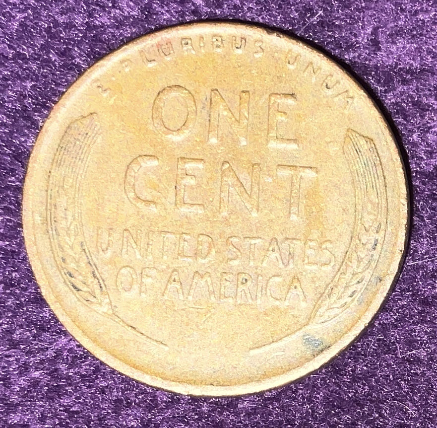 Penny 1945 Lincoln  2  coin collectible - Main Image 4