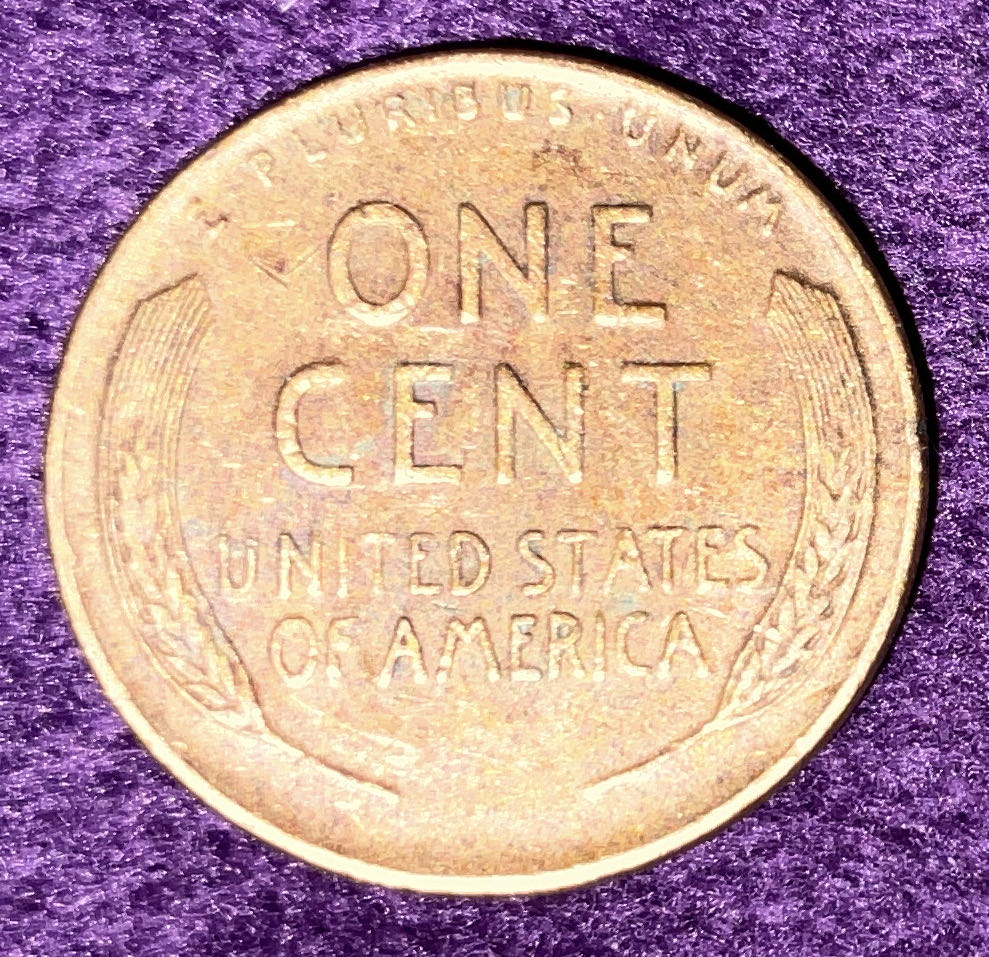 Penny 1945 Lincoln  5  coin collectible - Main Image 4