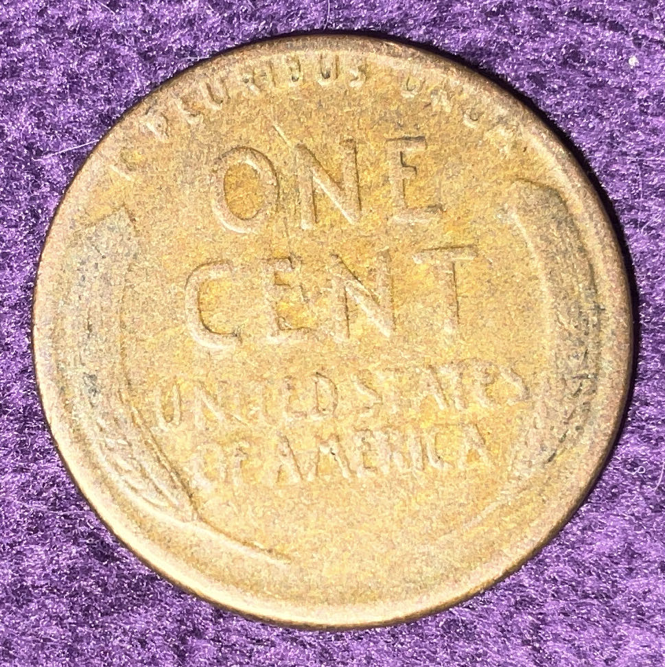 Penny 1945 Lincoln D 2  coin collectible - Main Image 4