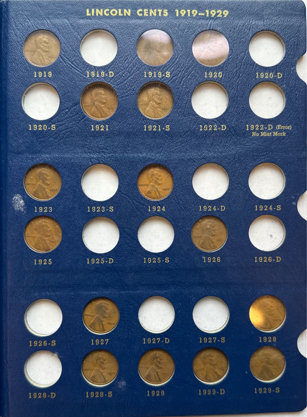 Lincoln Cents 1909 - 1940 (Book)  coin collectible - Main Image 3