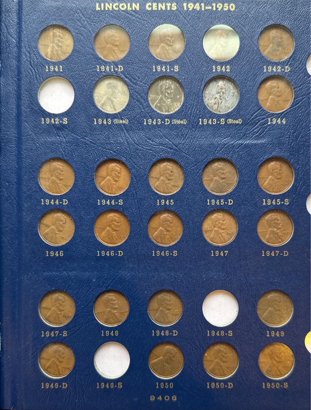 Lincoln Cents 1941- (Book)  coin collectible - Main Image 2