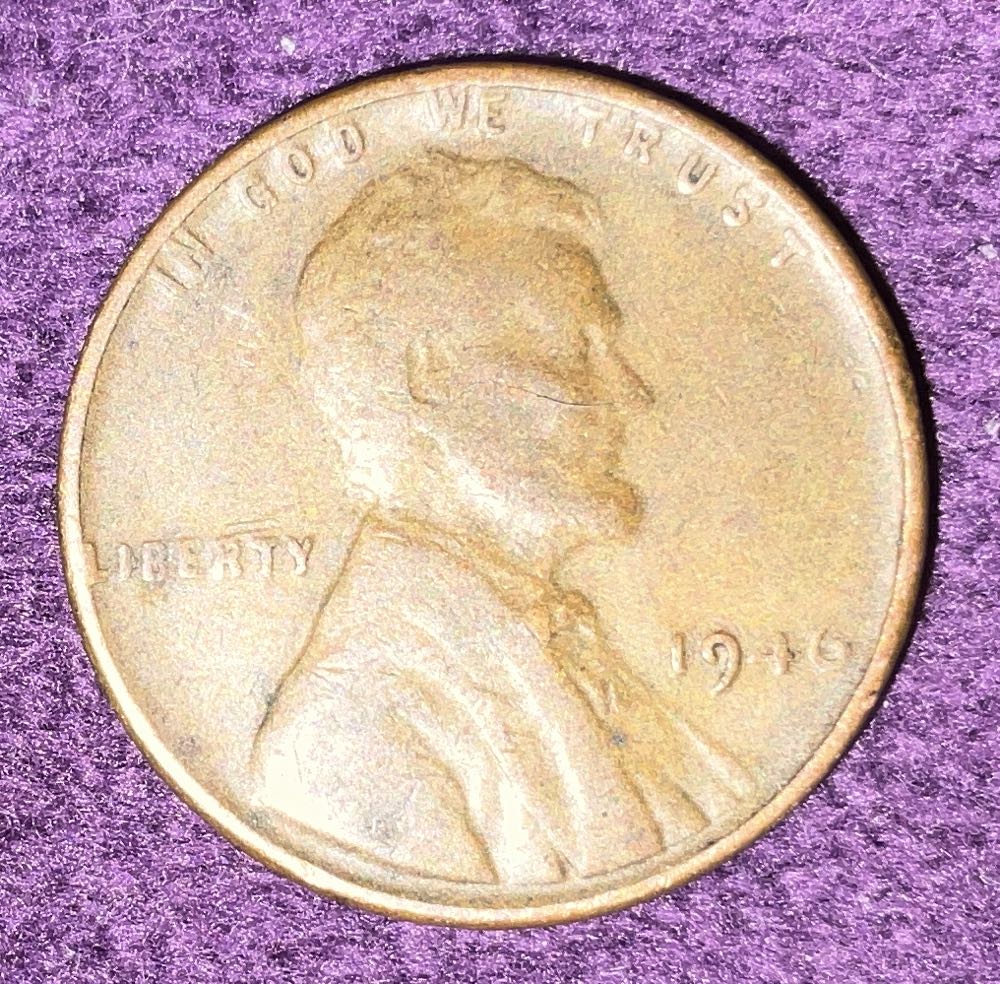 Penny 1946 Lincoln  4  coin collectible - Main Image 3