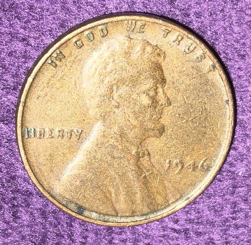 Penny 1946 Lincoln  11  coin collectible - Main Image 3