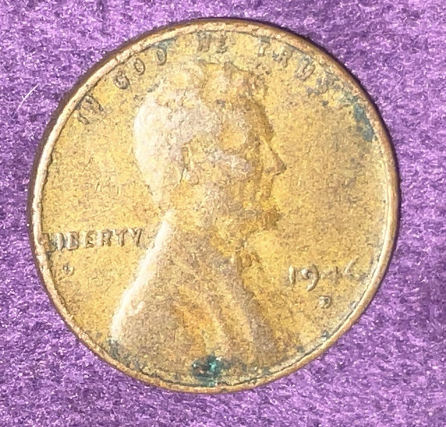 Penny 1946 Lincoln D 10  coin collectible - Main Image 3