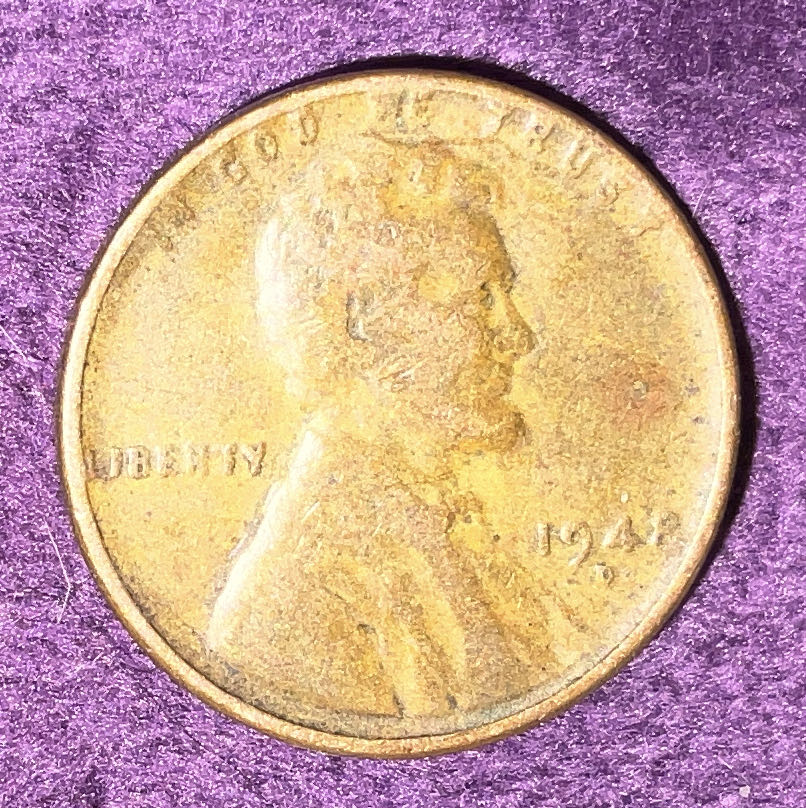 Penny 1948 Lincoln D 4  coin collectible - Main Image 3