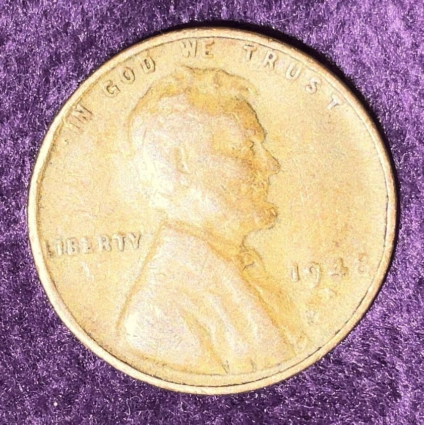 Penny 1948 Lincoln S 2  coin collectible - Main Image 3
