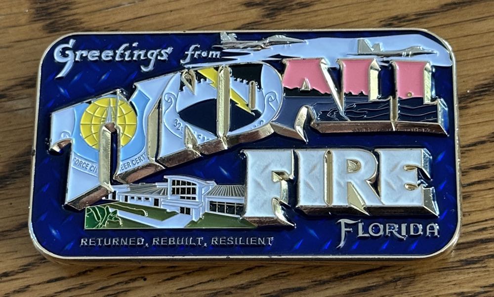 Tyndall Air Force Base  coin collectible - Main Image 2