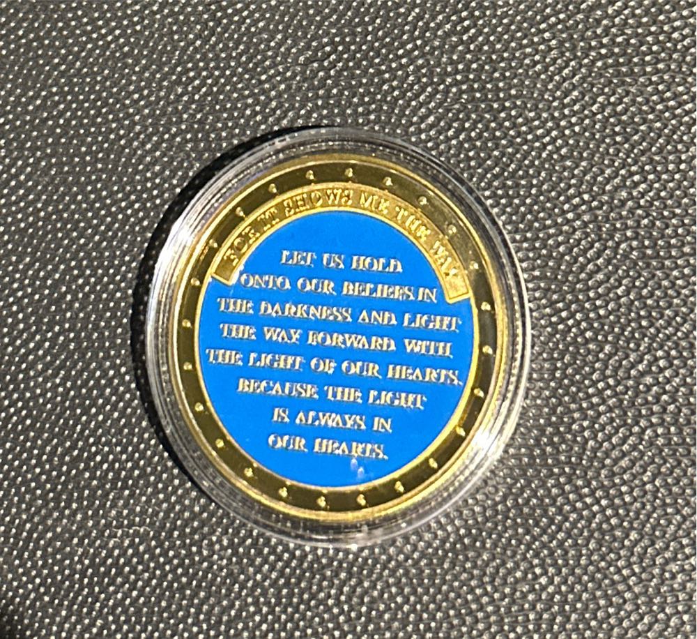 Lighthouse And Ocean Gold  coin collectible - Main Image 2