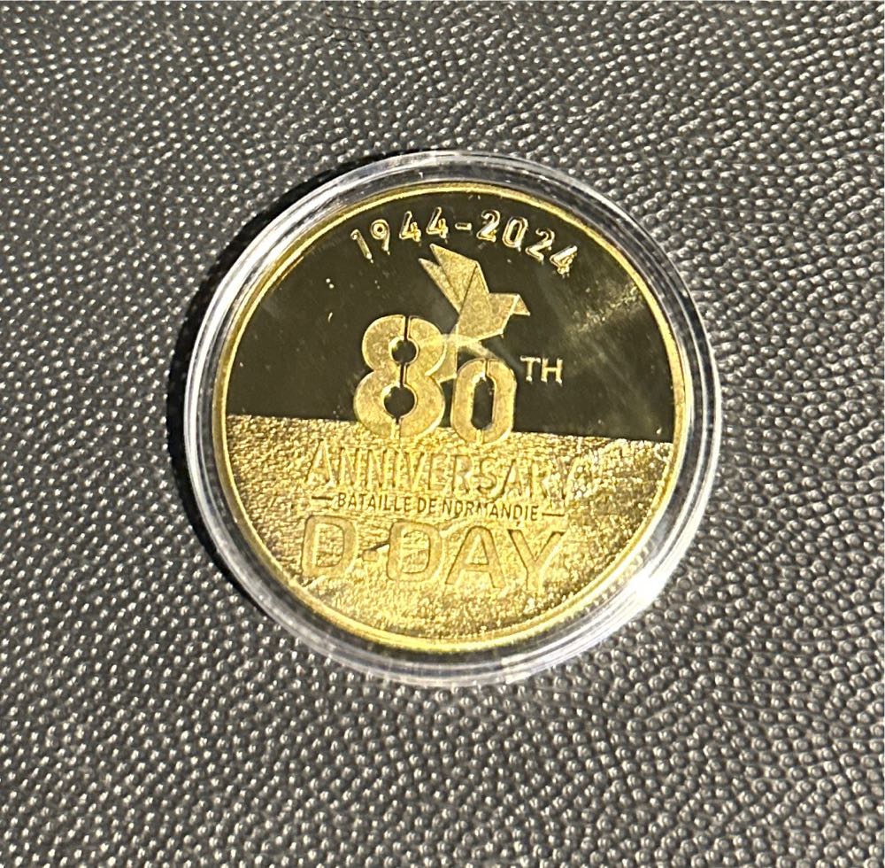 80 D-day Soldat  coin collectible - Main Image 2