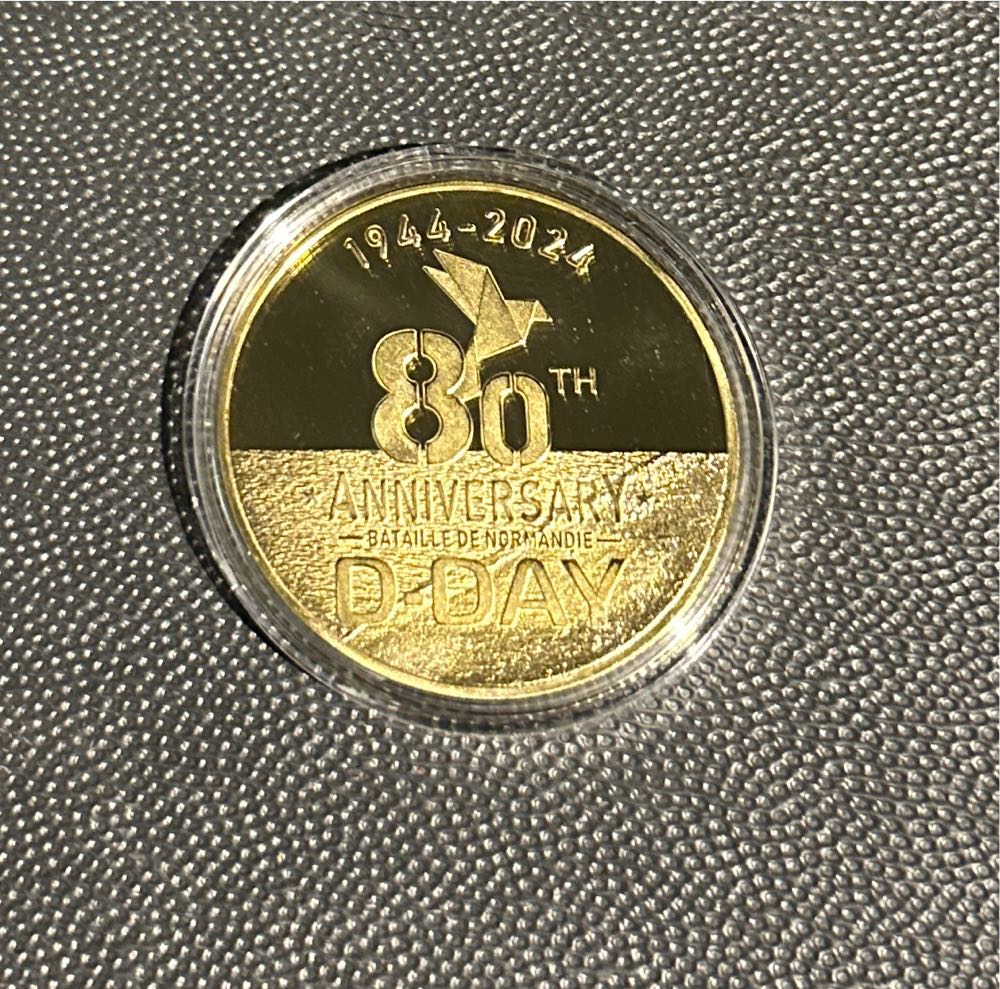 80 D-day Debarquement  coin collectible - Main Image 2