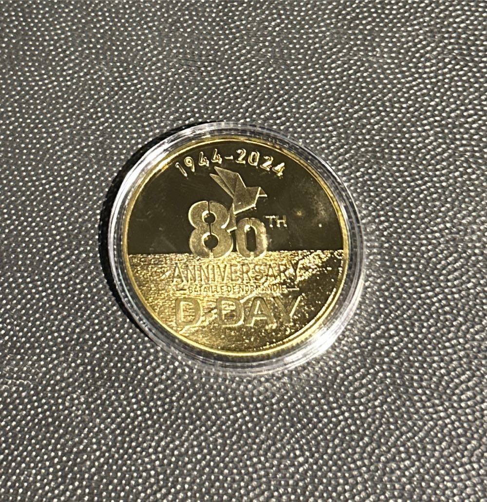 80 D-day Aviation  coin collectible - Main Image 2