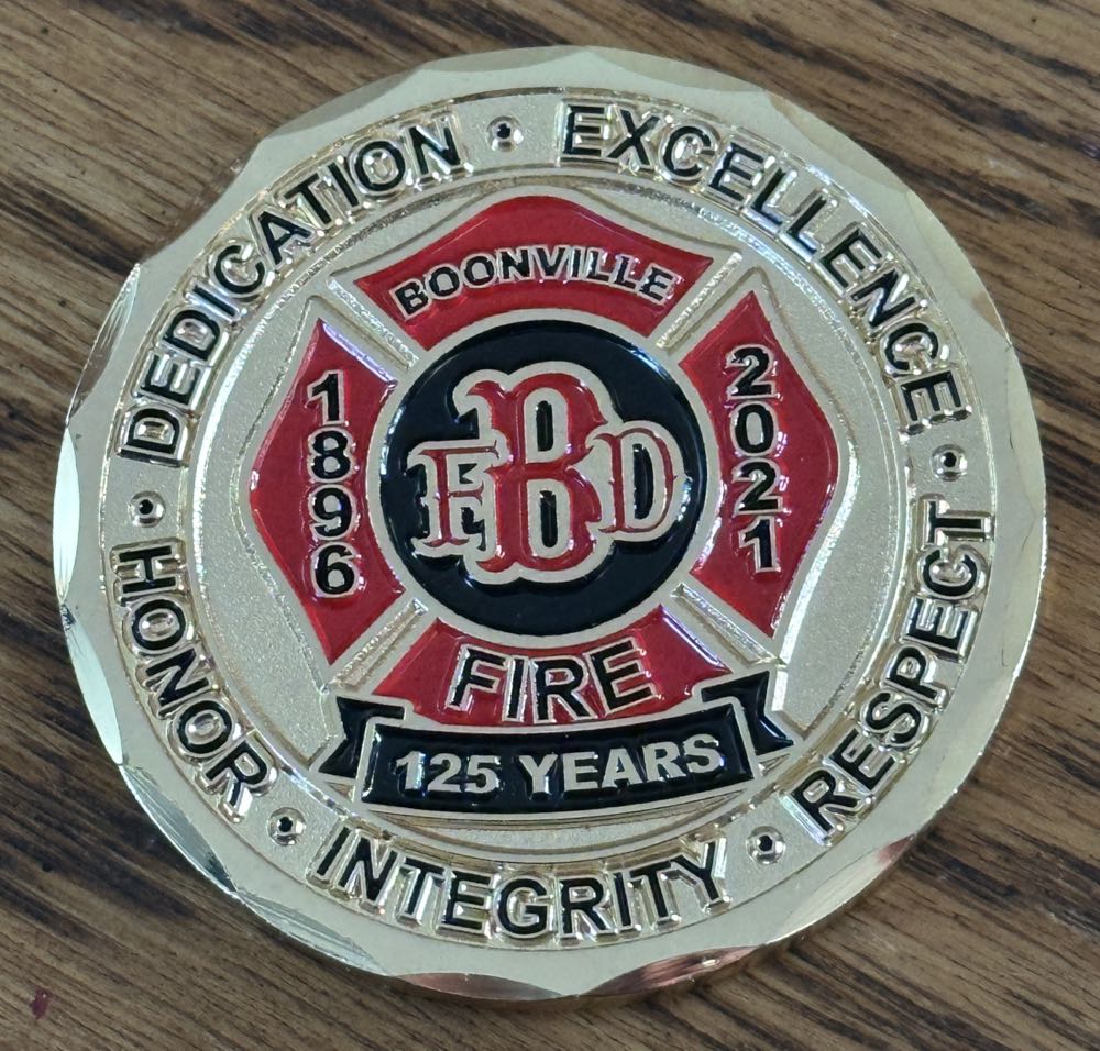 Boonville, IN local 4850  coin collectible - Main Image 2