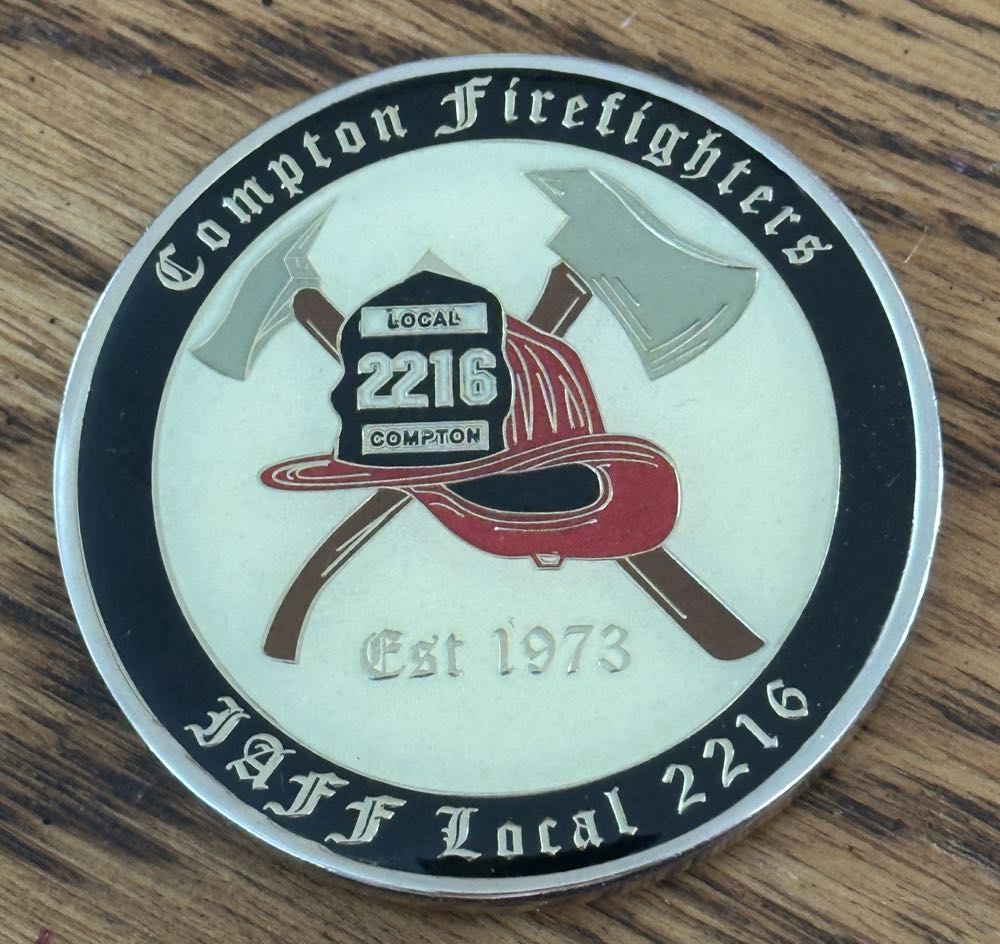 Compton, CA Local 2216  coin collectible - Main Image 2