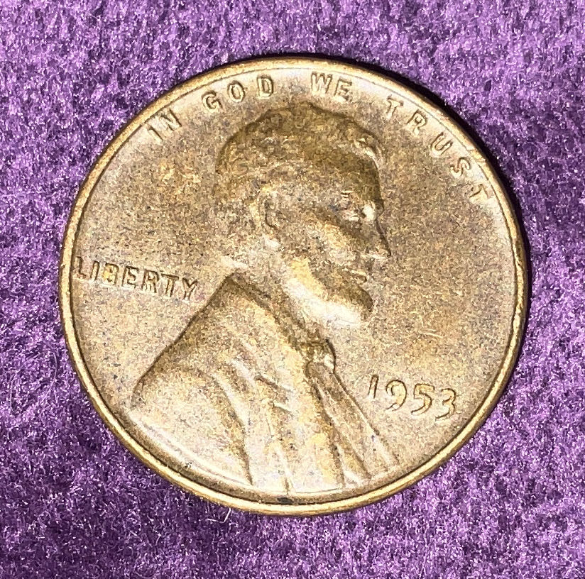Penny 1953 Lincoln  1  coin collectible - Main Image 3